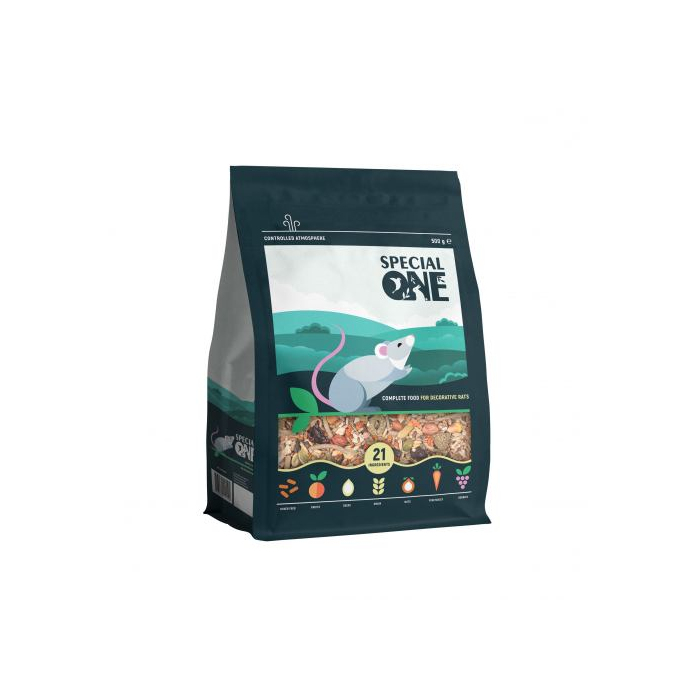 Корм SPECIAL ONE для декоративних пацючків 500г