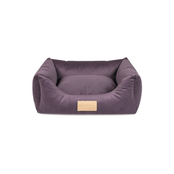 Лежак Pet Fashion Molly фіолетовий для собак та котів 52х40х17см