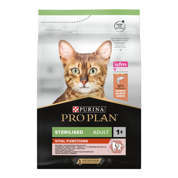 ProPlan CAT Sterilised Adult 1+ Vital Functions Salmon