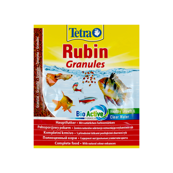 Tetra Rubin Granules (гранули) для акваріумних рибок, для яскравості забарвлення, 15 г 193765