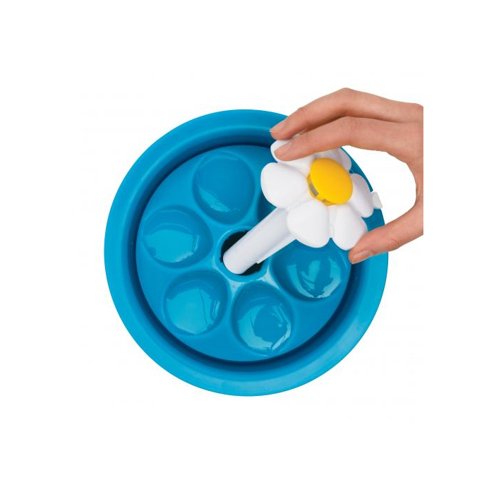 Поїлка-фонтан Catit для котів Квітка з підсвіткою пластик 3л