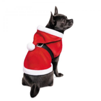 Попона Pet Fashion «Santa» для собак, размер M,красная