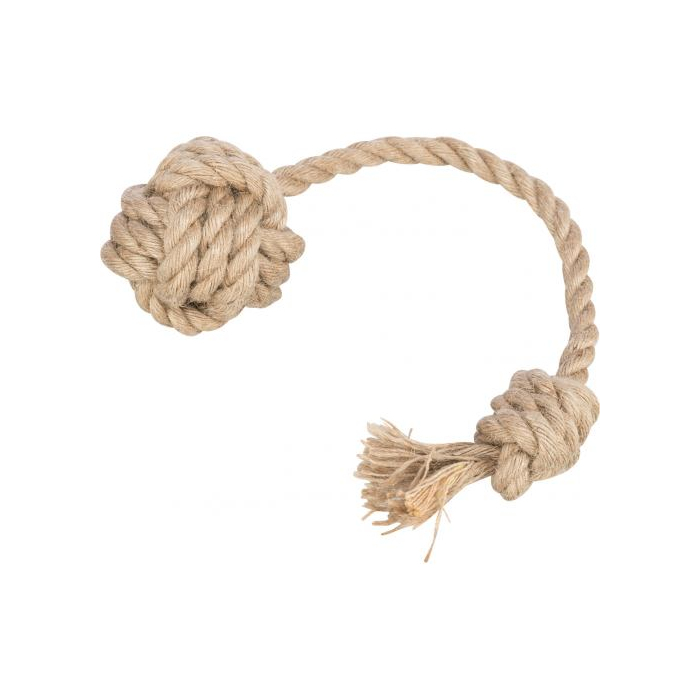 Іграшка Trixie для собак канат з мячем котон