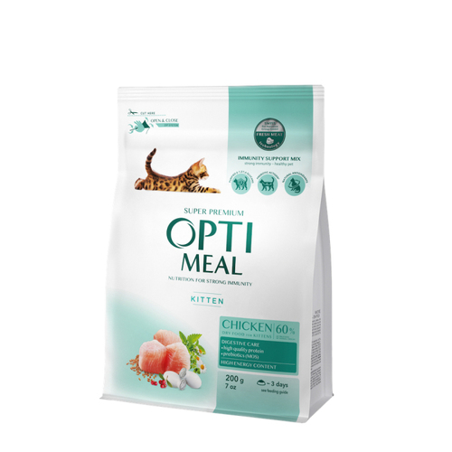 Optimeal Kitten Chicken для кошенят з куркою