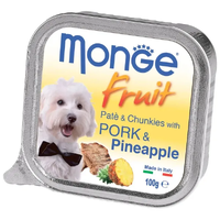 Monge DOG FRUIT Pork Pineapple паштет для собак з свининою та ананасом