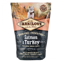 Сухий корм Carnilove DOG Salmon and Turkey для цуценят всіх порід, лосось та індичка, 1,5 кг