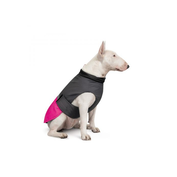 Попона Pet Fashion «Roy» для собак, розмір 2XL, малиново-сірий PR243291 Pet Feshion