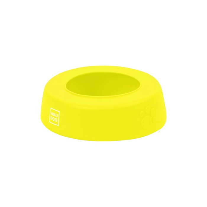 Миска-непроливайка WAUDOG Silicone 1 л жовтий 50798 Collar
