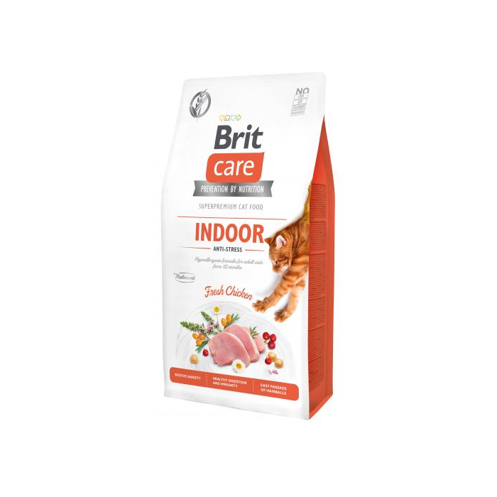 Сухий Корм Brit Care Cat GF Indoor Anti-stress