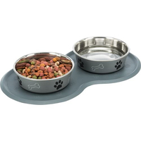 Килимок Trixie під миски для собак гумовий сірий