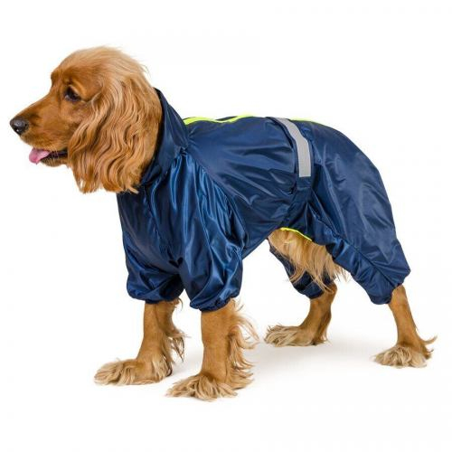 Дощовик Pet Fashion «Rain» для собак розмір 2XL синій