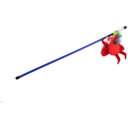 B026Удочка-дразнилка  Краб с перьями/120 B026