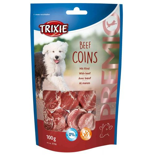 Ласощі Trixie Premio Beef Coins для собак яловичина
