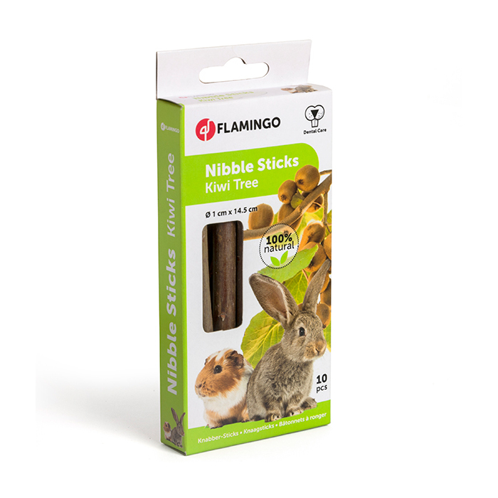 Flamingo Kiwi Wood палички ківі для гігієни зубів для гризунів р