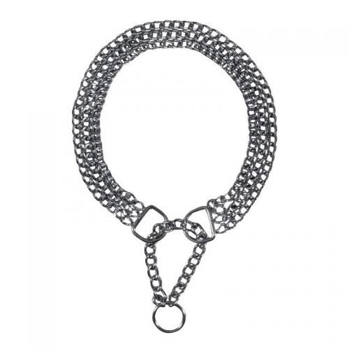 Нашийник-зашморг Trixie для собак потрійний хромований