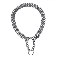 Нашийник-зашморг Trixie для собак подвійний хромований