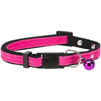 Нашийник Trixie для котів вельвет з заклепками і дзвіночком