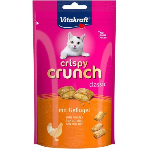 Подушечки д/кішок Crispy Crunch Лосось, 60 г