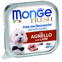 Monge DOG Fresh Adult Lamb паштет для собак з ягня
