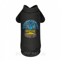 Толстовка Pet Fashion «Ukraine» для собак,розмір S,чорна PR2431243 Pet Feshion
