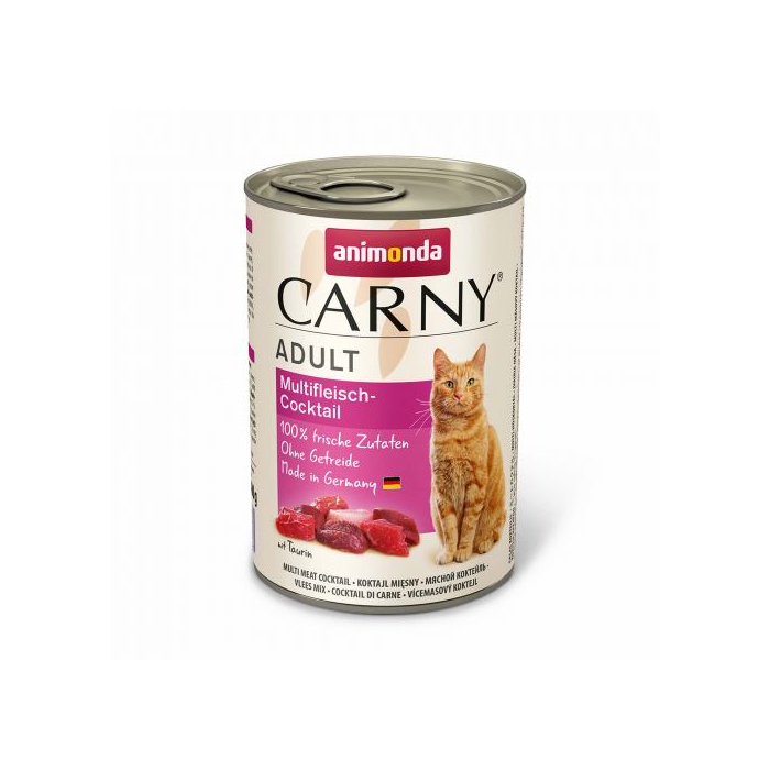 Animonda Carny Adult Multi Meat Cocktail консерва для котів мультимясний коктейль 400г
