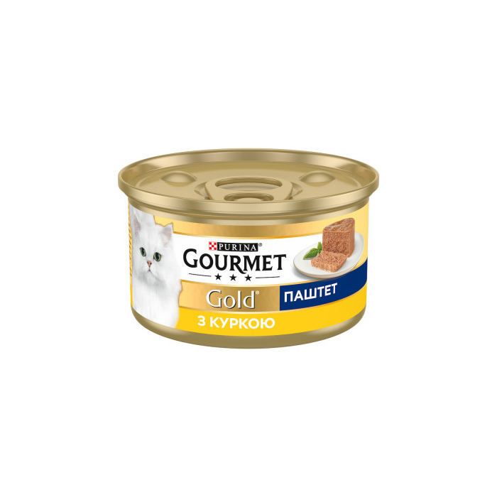 Gourmet Gold Pate Chicken консерва для котів паштет з куркою
