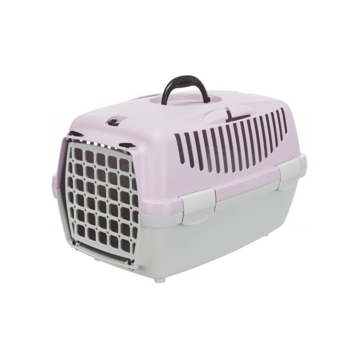 Переноска Trixie Capri 2 сіра для тварин до 8кг пластик XS–S 37х34х55см