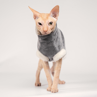 Светр для котів Pet Fashion «Tom» XS (сірий) 242146 Pet Feshion