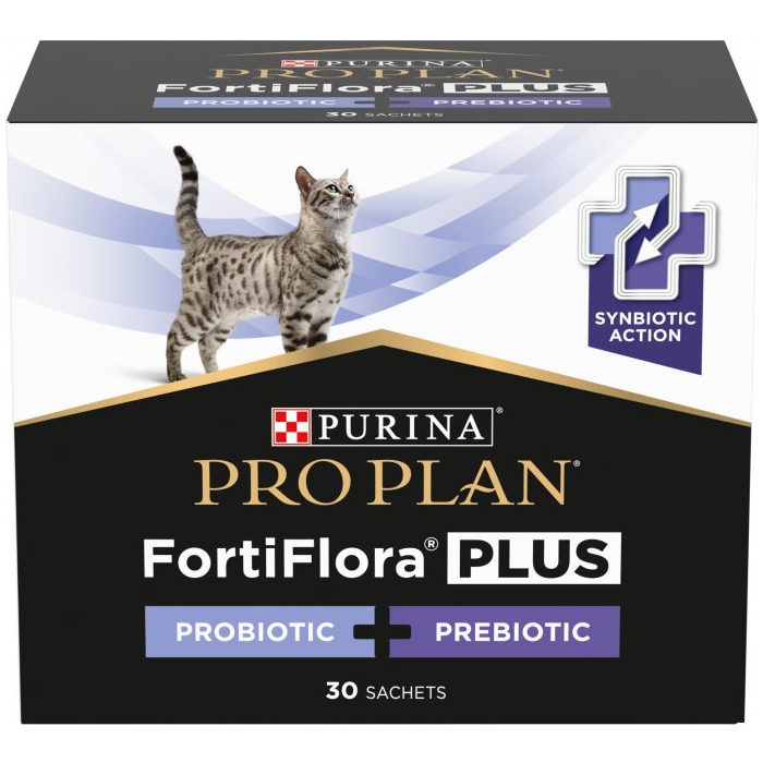 ProPlan CAT FortiFlora Plus для котів з пробіотиком та пребіотиком уп.30х1,5г (ціна за 1 пакетик)