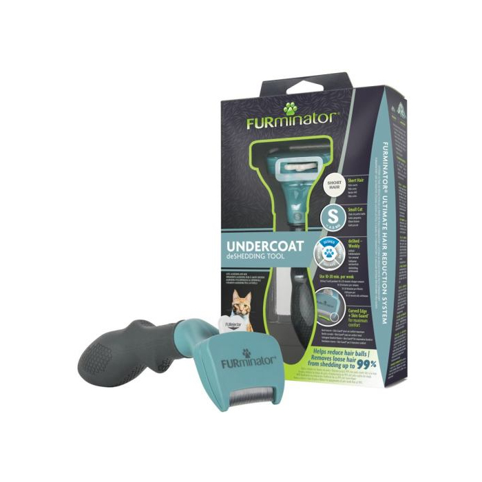 Фурмінатор FURminator для котів з короткою шерстю розмір S