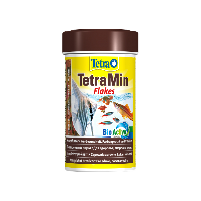 Tetra Min Flakes (пластівці) корм для акваріумних рибок, 100мл (20г) 762701