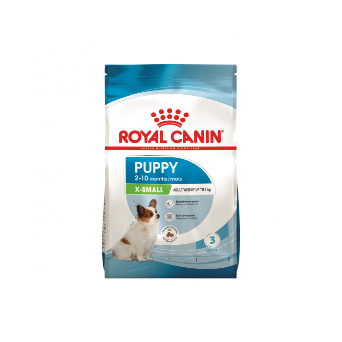 X-small Puppy сухий корм для цуценят мініатюрних порід, 4кг Royal Canin
