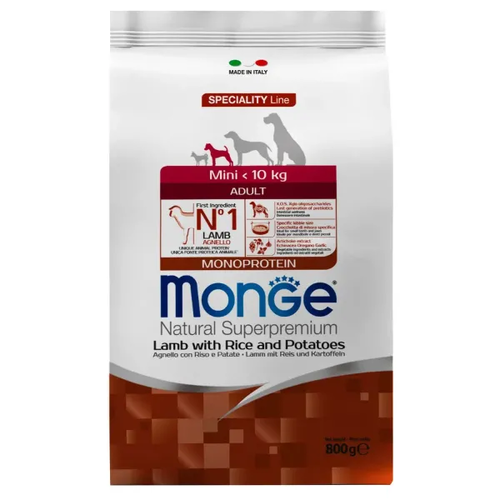Monge Dog Mini Adult with Lamb