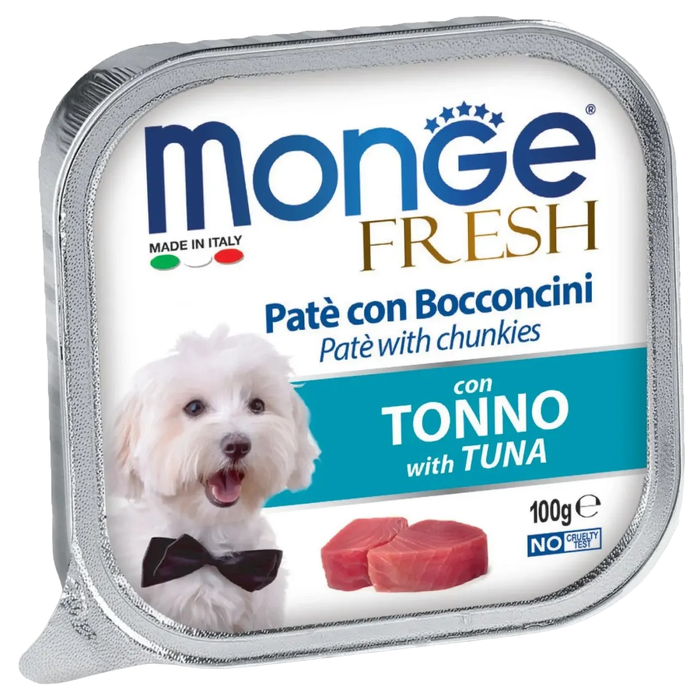 Monge DOG Fresh Adult Tunna паштет для собак з тунцем