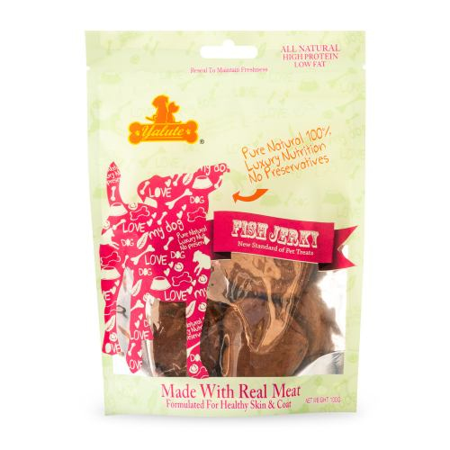 Ласощі Yalute для собак Salmon and Vegetable in Heart Shape лосось і овочі 100г