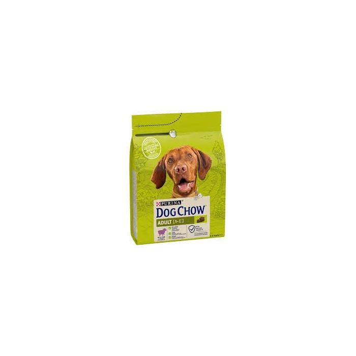 Dog Chow Adult Lamb з ягням для доросли собак 2,5кг