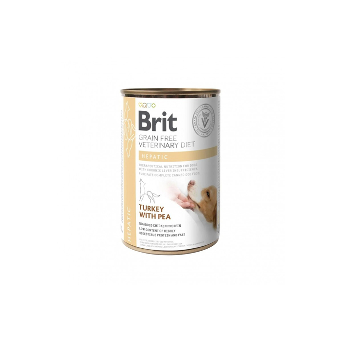 Консерва Brit GF Veterinary Diets Dog Hepatic 400g