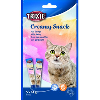Ласощі Trixie Creamy Snacks для котів креветки 5 шт/упак 14 г (ціна за 1шт)