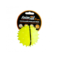 AnimAll Fun іграшка м'яч каштан жовтий