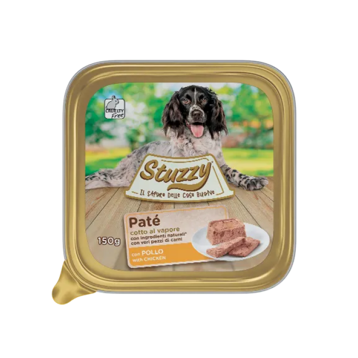 3006102х22 STUZZY Dog КУРКА (chicken) корм для собак, паштет, 150 г, C6102