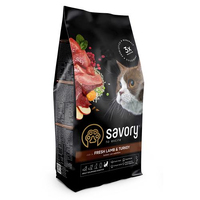 Savory CAT Sensitive Digestion Fresh Lamb and Turkey ягня та індичка 0,4 кг