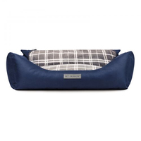 Лежак Pet Fashion Prime синій для собак 66x52x24см