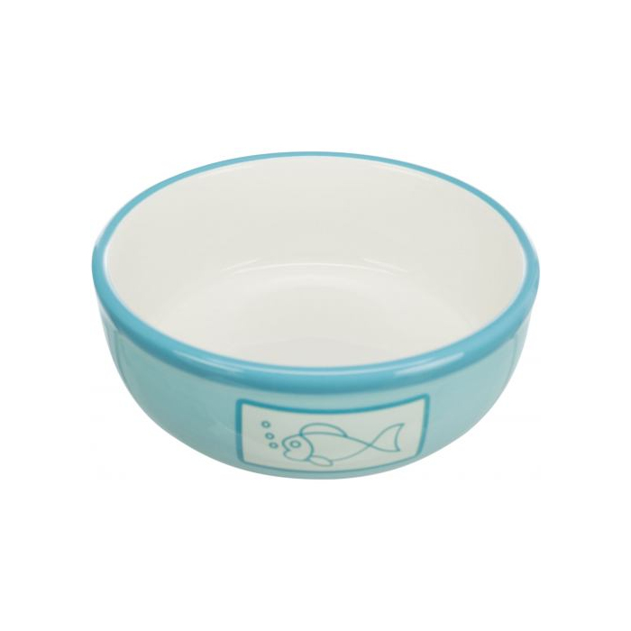 Миска Trixie для котів керамічна 12,5см 0,35л (кольори в асортименті)