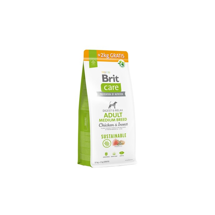 Brit Care DOG Sustainable Adult Medium Breed 