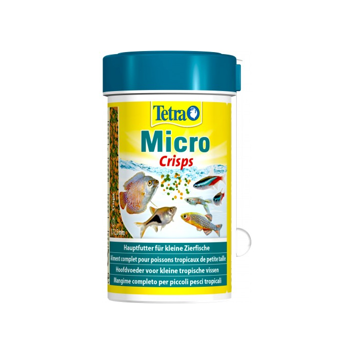 Tetra Micro Crisps (мікрочіпси) для акваріумних дрібних рибок