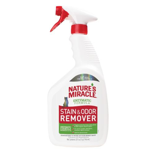 Засіб 8in1 NM Cat Stain&Odor Remover Spray для котів, для усунення плям та запахів,