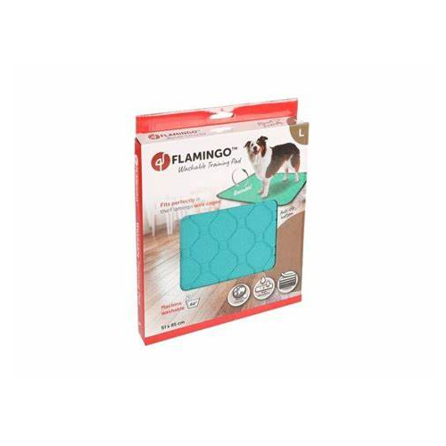 521761x3 Flamingo TRAINING PAD PATSY GREEN багаторазова пелюшка для цуценят М 69x41,5