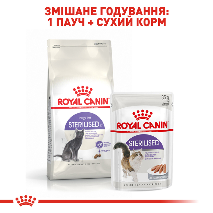 Royal Canin CAT Sterilised для стерилізованих котів 0,4кг