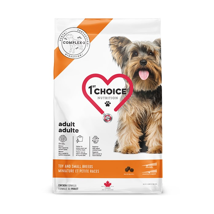 1st Choice Dog Adult Toy & Small Breeds Chicken