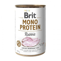 Вологий Корм Brit Mono Protein Dog k 400 g з кроликом